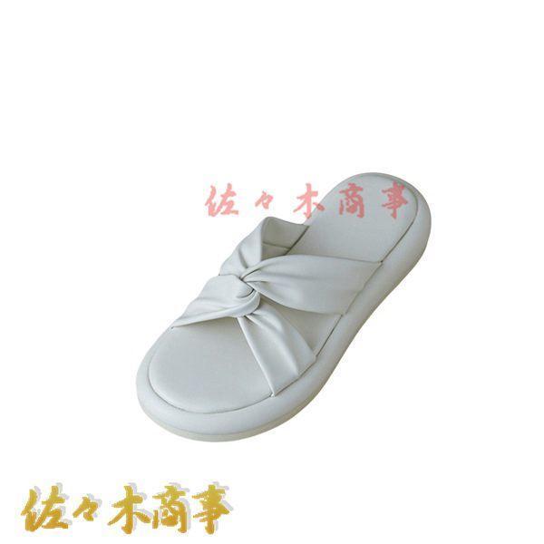Slippers, Flat Sandals, Women s, Summer, Plain, Simple, Cross Straps, Korean Style, Fashion, Soft, Lightweight, Easy to Wear, Breathable