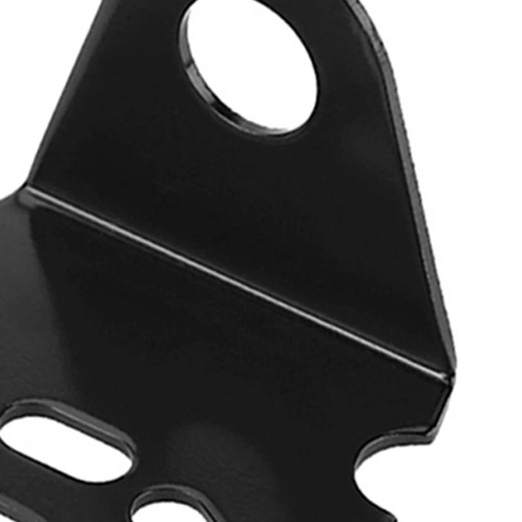 Trailer Plug Bracket Metal Mounting Bracket Holder for 7 Pin 13 Pin Towing Trailer Connector Plug Socket