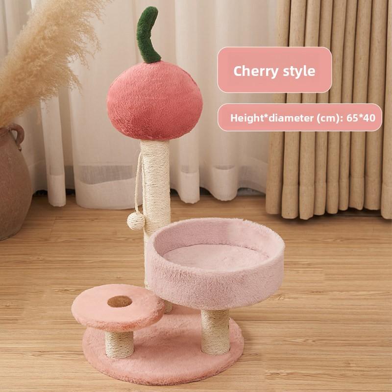 Cat climbing frame, cat house, cat tree, multi-level luxury climbing pillar cat villa
