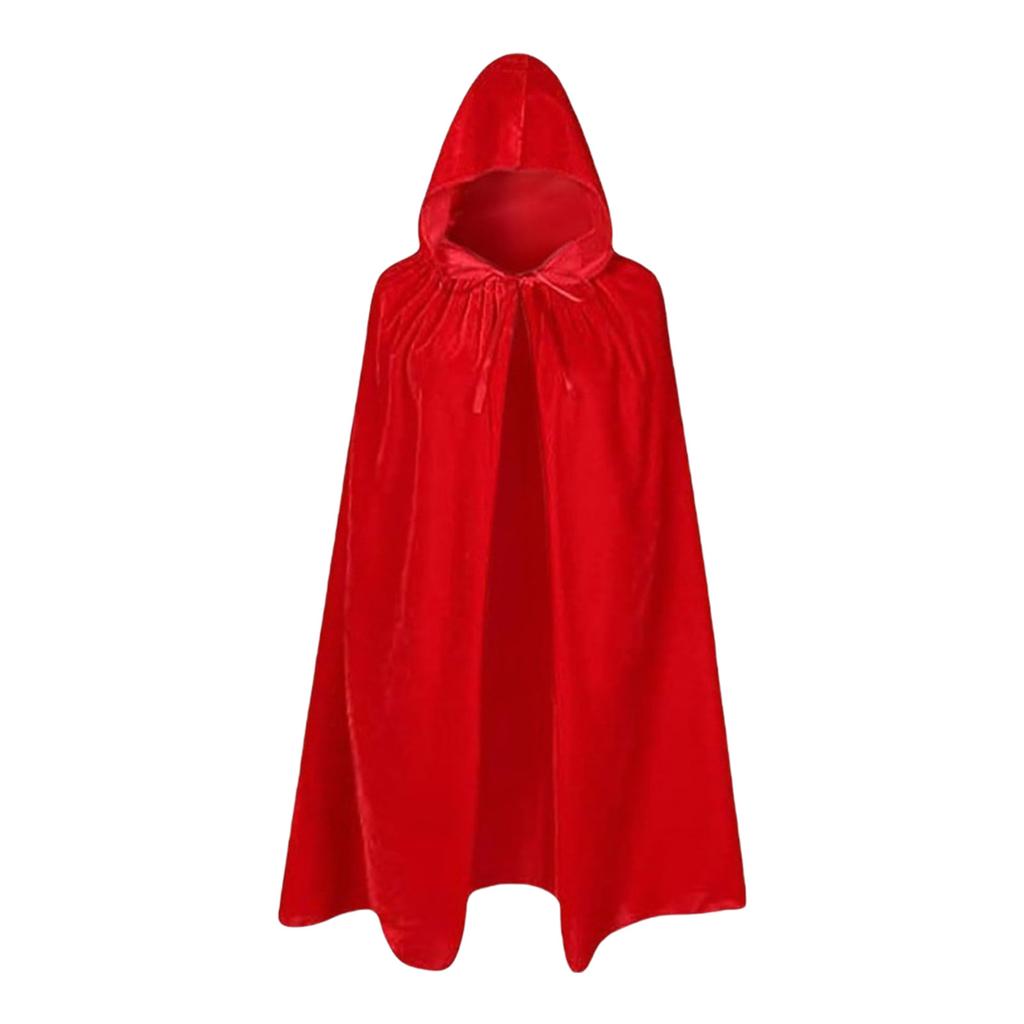 Durable Velvet Holiday Cape Christmas Concerts Church  Machine Washable Reusable Festive Attire