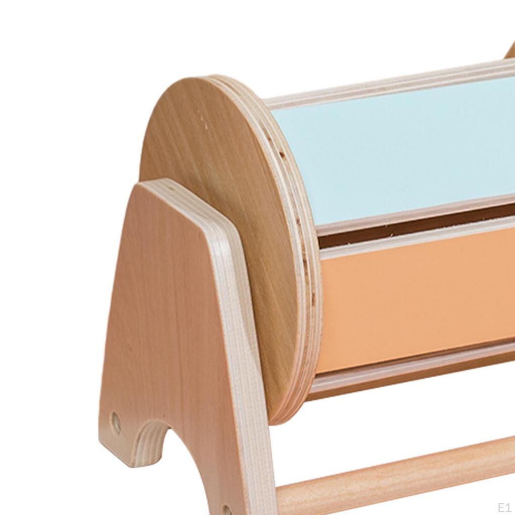 Produktbild von Montessori Spielzeug Für Baby Frühes Lernen Holz Rolling Ball Trommel Hören Übung Farbe Erkenntnis Hand-auge-koordination Zug  26