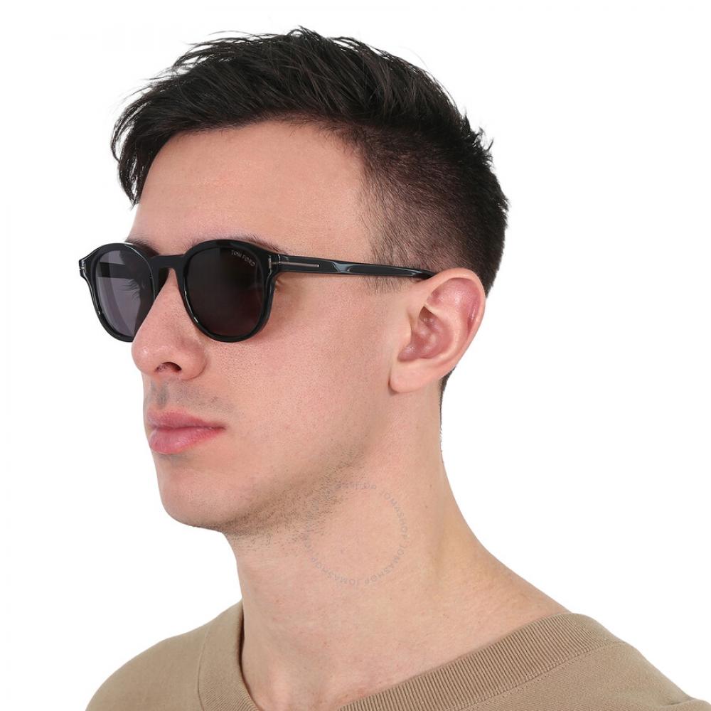 Buy Tom Ford Jameson Smoke Oval Men S Sunglasses FT0752 N 01A 50 