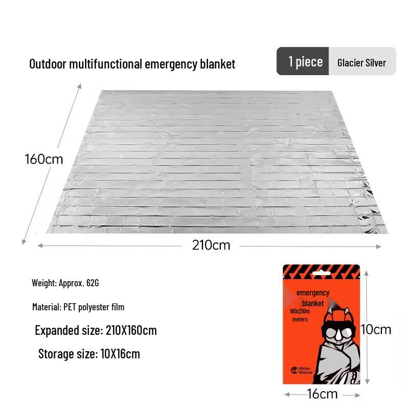 High Quality Emergency First Aid Warm Blanket 1.6m x 2.1m