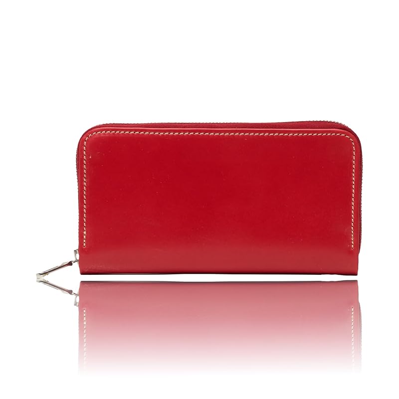

[White House Cox] long wallet S2722 men s RED [product]
