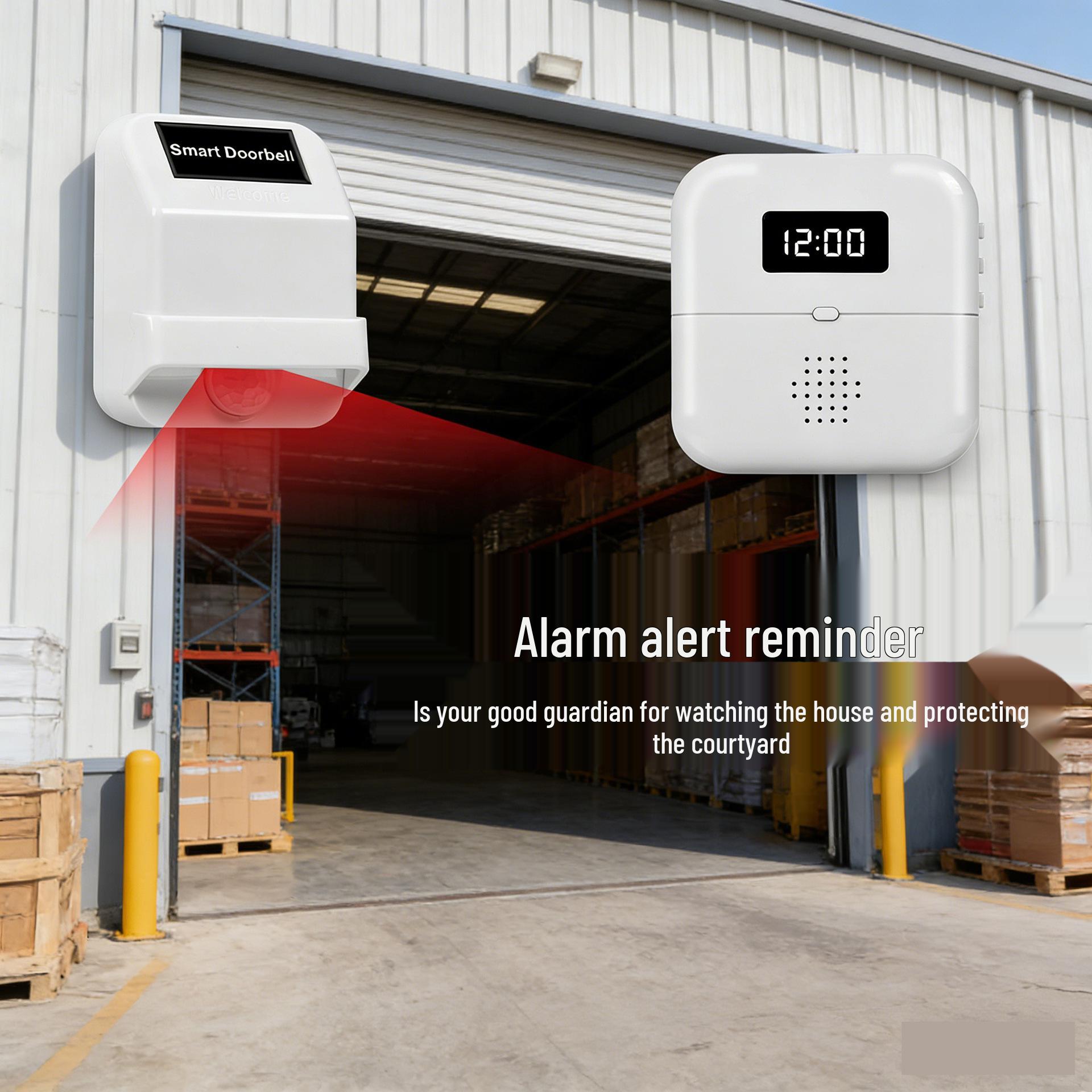 Smart Doorbell Sensor for Store & Home Entry Transmitter (Requires Pairing)