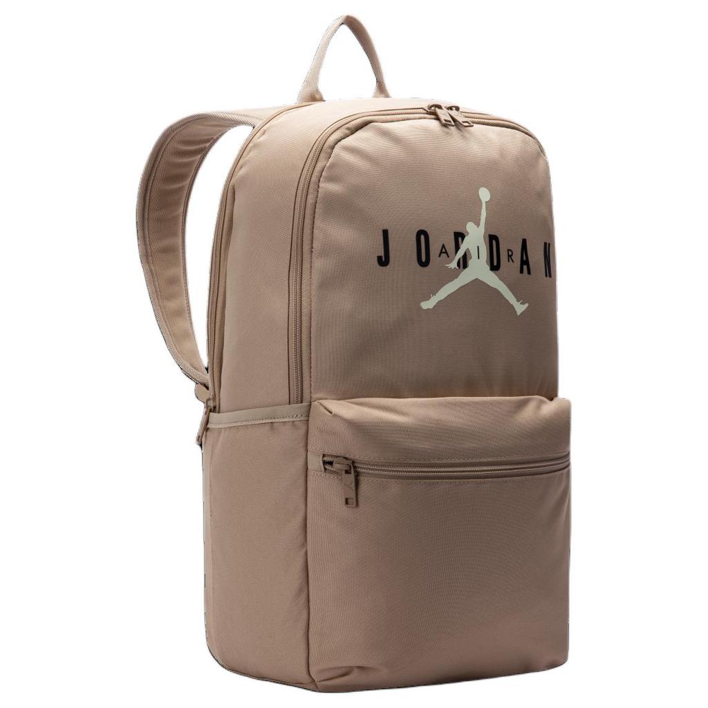 New Jordan Polyester Backpack Unisex Milk Tea Beige JD2413006AD-004