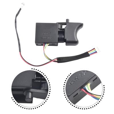 7,2-24V Elektrischer Bohrer Staubdicht Geschwindigkeitsregelung Druckknopf Schalter Auslöser FA2-16/1WEK Elektrischer Bohrer Schraubenschlüssel Schalter Werkzeug