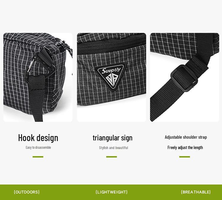 Unisex horská crossbody taška v korejském stylu: Trendy malá taška přes rameno na telefony a sport (2025)