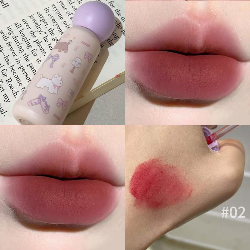 HERORANGE Leap Light Radiant Velvet Matte Lip Mud - Highly Pigmented, Long-Lasting, Complexion Enhancing Gloss