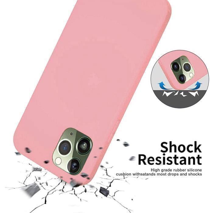 Case - E.F.CONNECTION - for iPhone 12 Pro - Ultra Thin - Soft Silicone - Pink