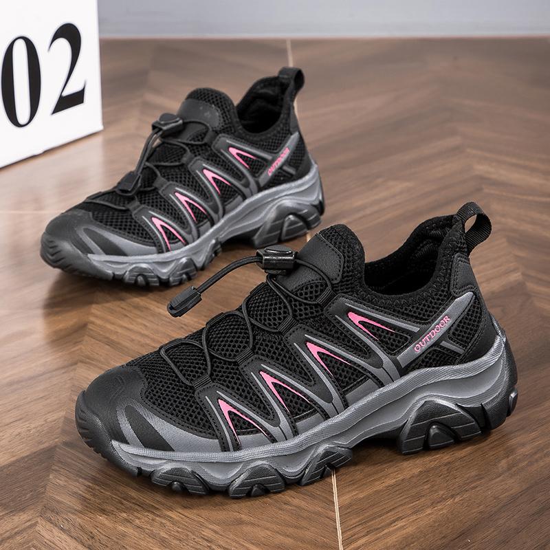 MCTIN Sportssko Par Casual Mesh Chunky joggesko Pustende menn Løpeplattformsko