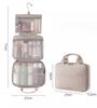 Travel Cosmetic Bag Waterproof Portable Handheld Wash Bag Makeup Brush Toiletry Storage Bag for Women Business Trip Daily Use