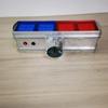 Red & Blue Flashing Road Safety Warning Lights for Construction & Maintenance Vehicles