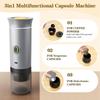 3 In 1 Portable Espresso Machine, Automatic Heating Car Coffee Maker with USB C Port,