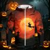 Men's Casual Raglan Sleeve Hooded Long Sleeve Sun Protection Jacket Halloween Pumpkin Print Lightweight Zip Up Outerwear