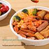 Disposable Sugarcane Pulp Diamond Bowl 900ml