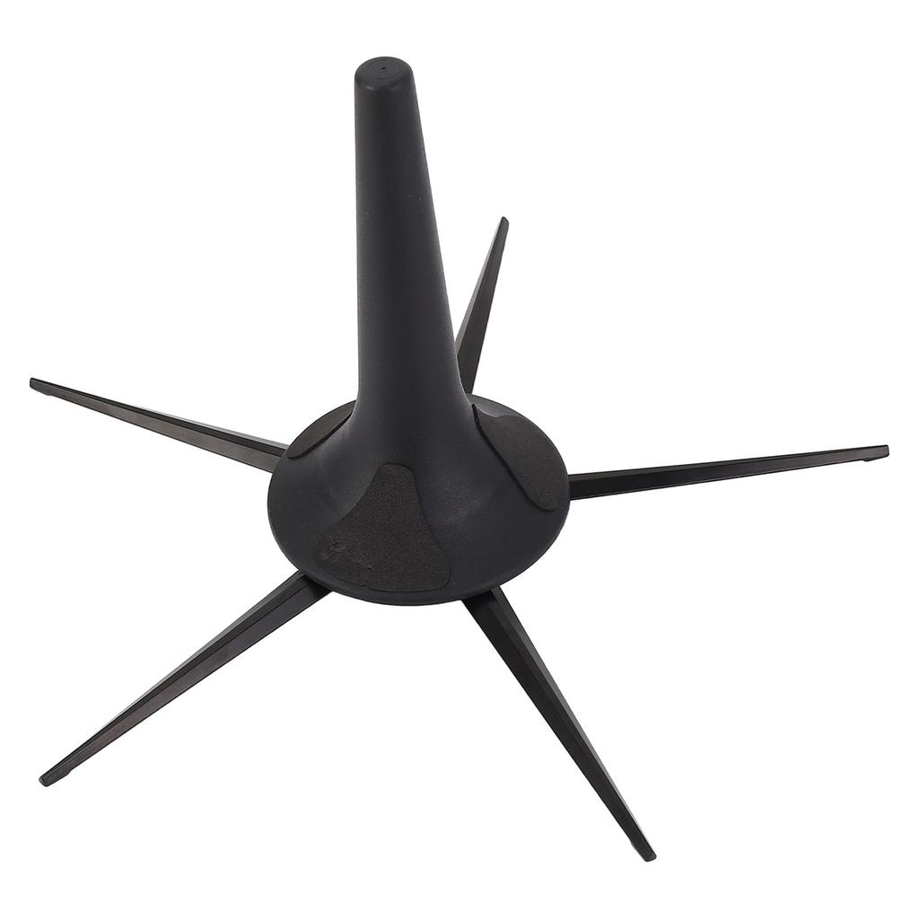 Trumpet Stand Holder Metal Foldable 5 Legged Detachable Non Slip Flute Stand Instrument Holder