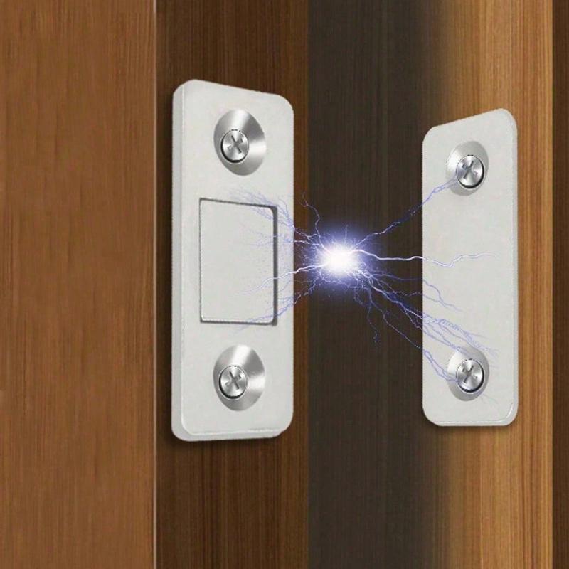 Invisible Ultra-Thin Magnetic Cabinet Door Catch, Strong Magnets, for Drawers, Cabinets, and Sliding Doors