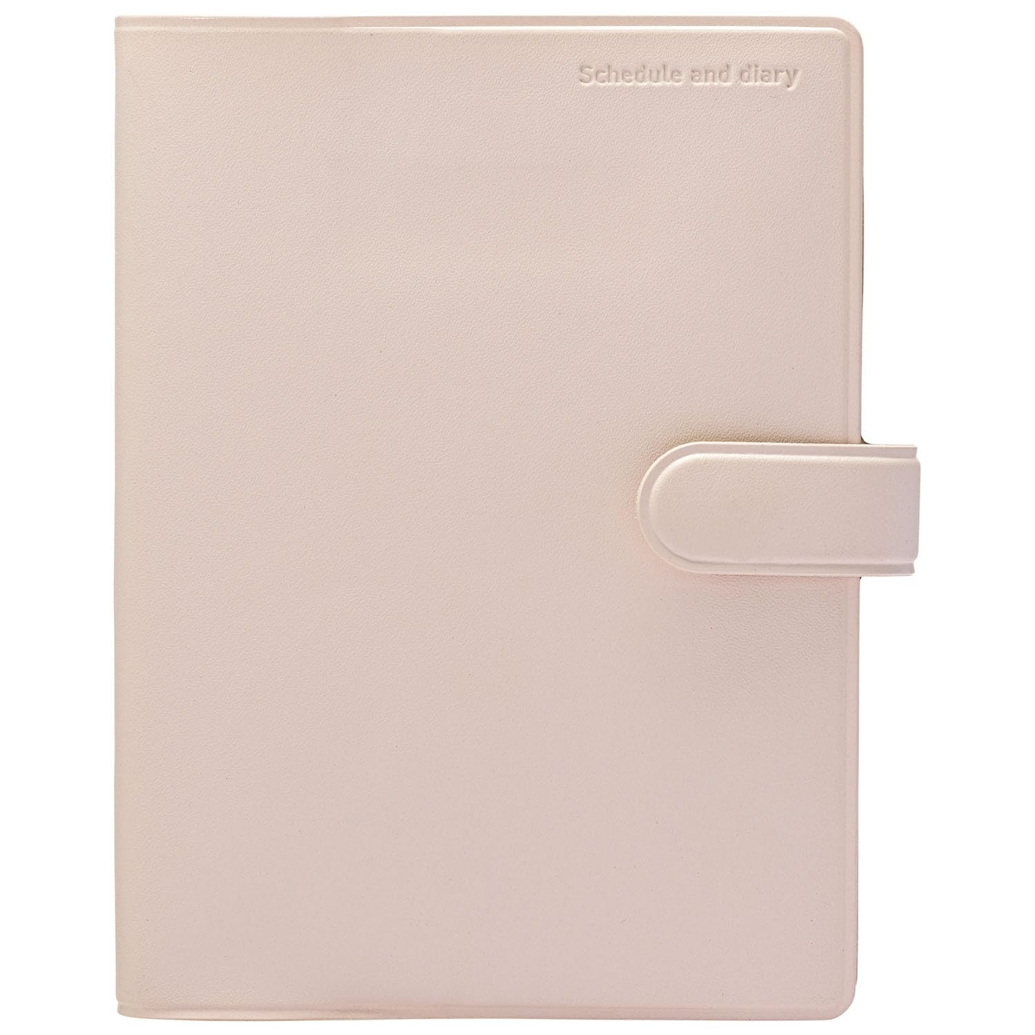 

Kutsuwa 2026 A6 Weekly Planner with Household Accounting Book, Monday Start, White Beige, 141SHB, December 2025 Start