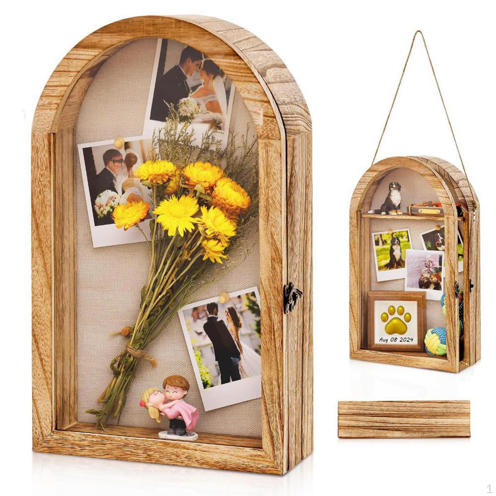 

Picture Frame Tabletop Display Case Gifts Ornament for Home Decor Photo Holder Accessory