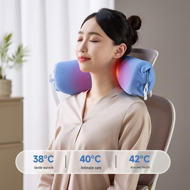 KONKA Foldable U-shaped Electric Heating Massage Pillow CN plug (adapter included)