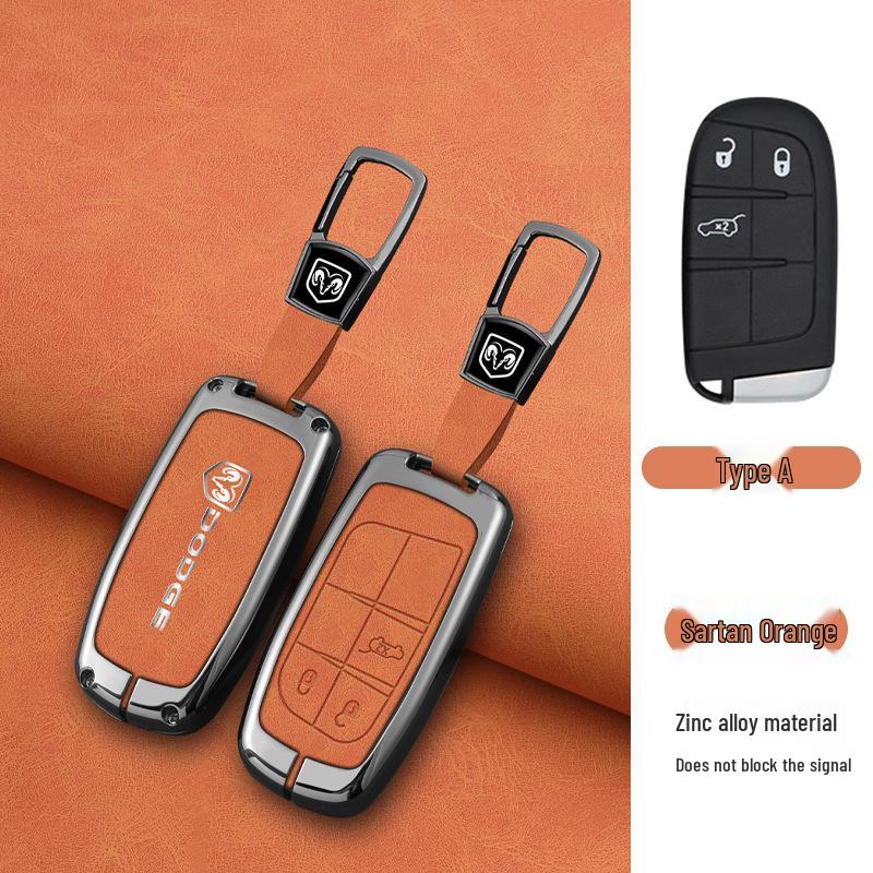 Dodge Journey Key Case for 2013-2016 Models - Metal Car Buckle Included