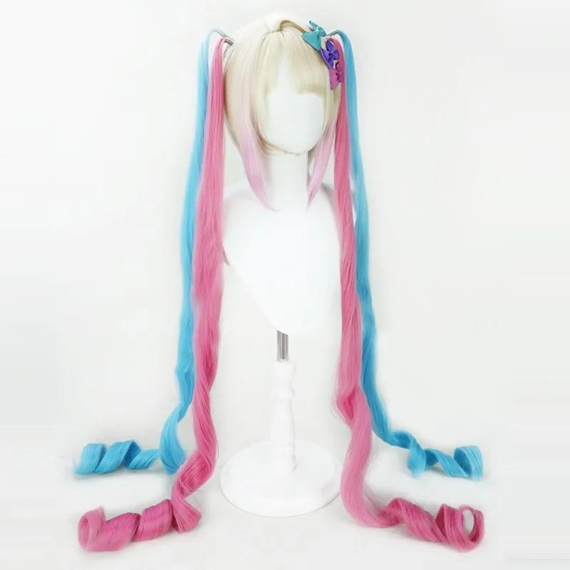 Spel NEEDY GIRL OVERDOSE KAngel Cosplay Kostuum Volledige Set Kleding Zeemanspak Jk Uniform Laser Kleur Rokken XXL