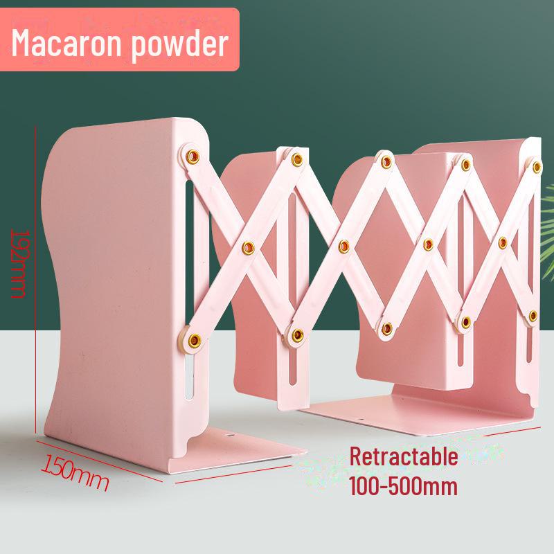 Kaba Bear Retractable Book Stand - Foldable, Simple Desk Bookshelf for Students