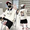 New Boys' Korean Style Color Block Cotton Polo T-shirt Set - Trendy Short Sleeve Summer Arrivals for Medium and Large Kids