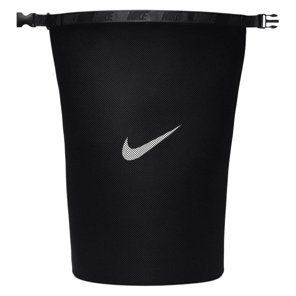 Nike Tessuto a Rete Moda Tendenza Poliestere Borsa a Tracolla Unisex Borse Nero Bianco DV2704-010