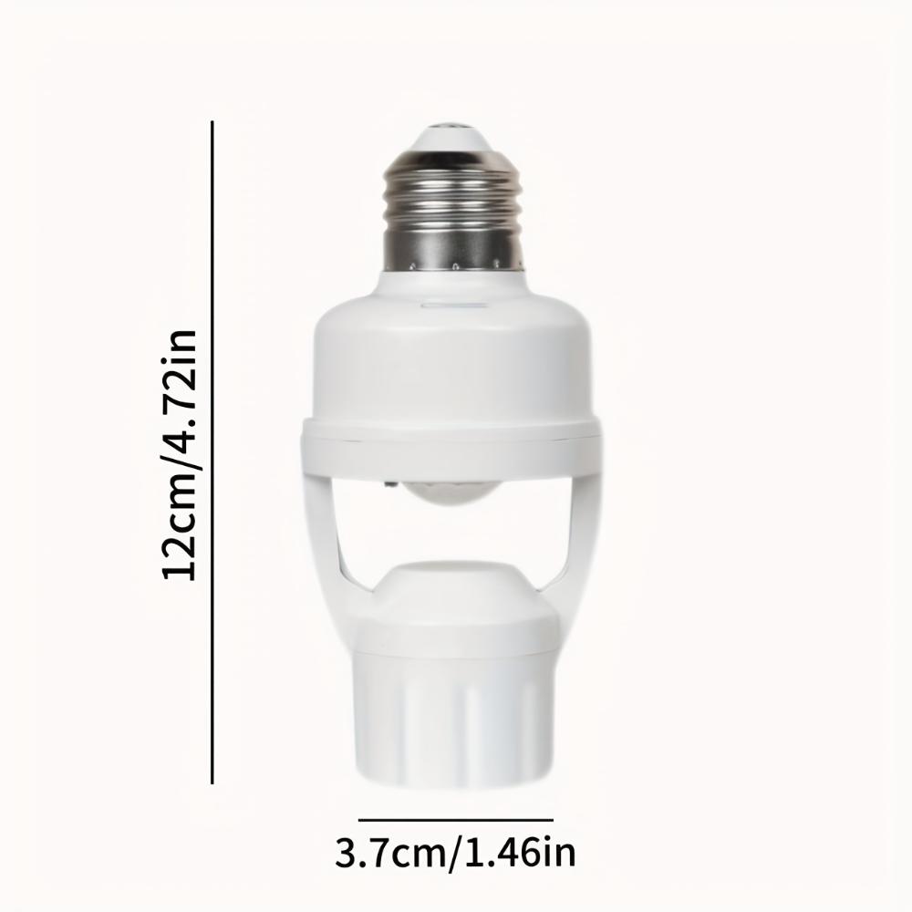 Wireless E27 Led Lamp holder AC 110-220V Switch Bulb Holder Socket Adapter Detector Human Induction Infrared Body Motion Sensor