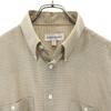 Yves Saint Laurent 90s Old Check Pattern Long Sleeve Button Down Shirt L Men's Used