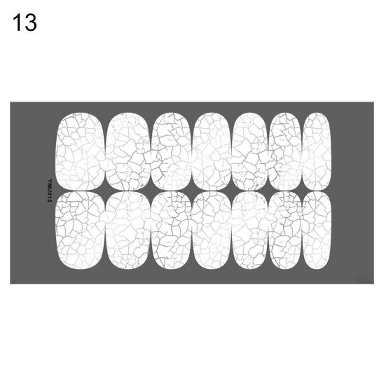 Leuchtende Halloween-Nagelfolien in lebendigen Farben. Modische Nagelkunst. Leicht zu bedienende, selbstklebende Maniküre-Nagelfolien.