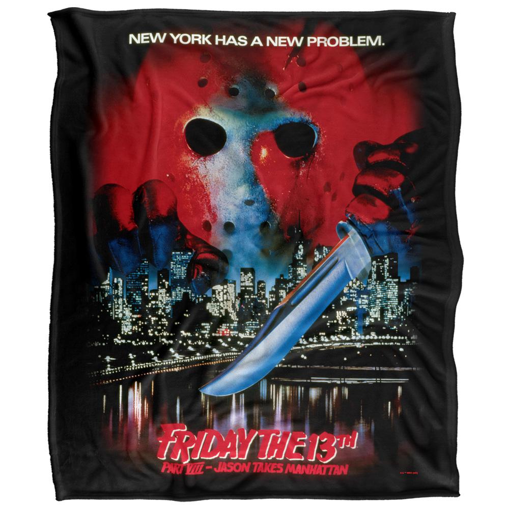 Friday The 13th Part VIII Poster Blanket