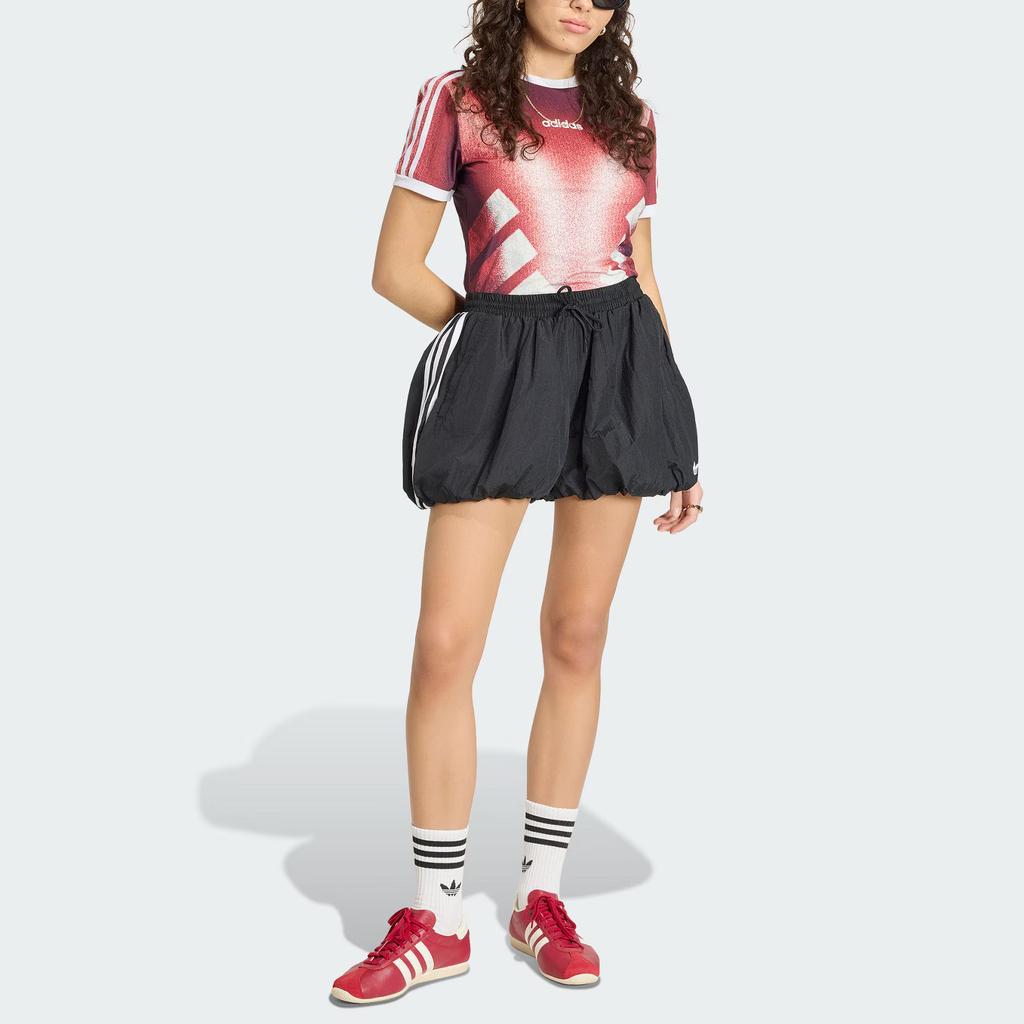Adidas Originals Adilenium 5.0 Balloon Three Stripes Sports Lace-Up Casual Shorts Women shorts KY5067