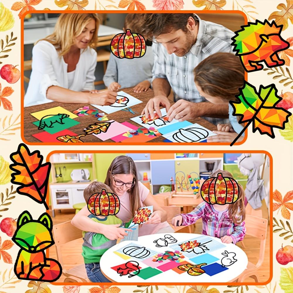 DIY autumn wreath craft kit, autumn decoration supplies, suitable for autumn, Thanksgiving and Christmas creative gifts