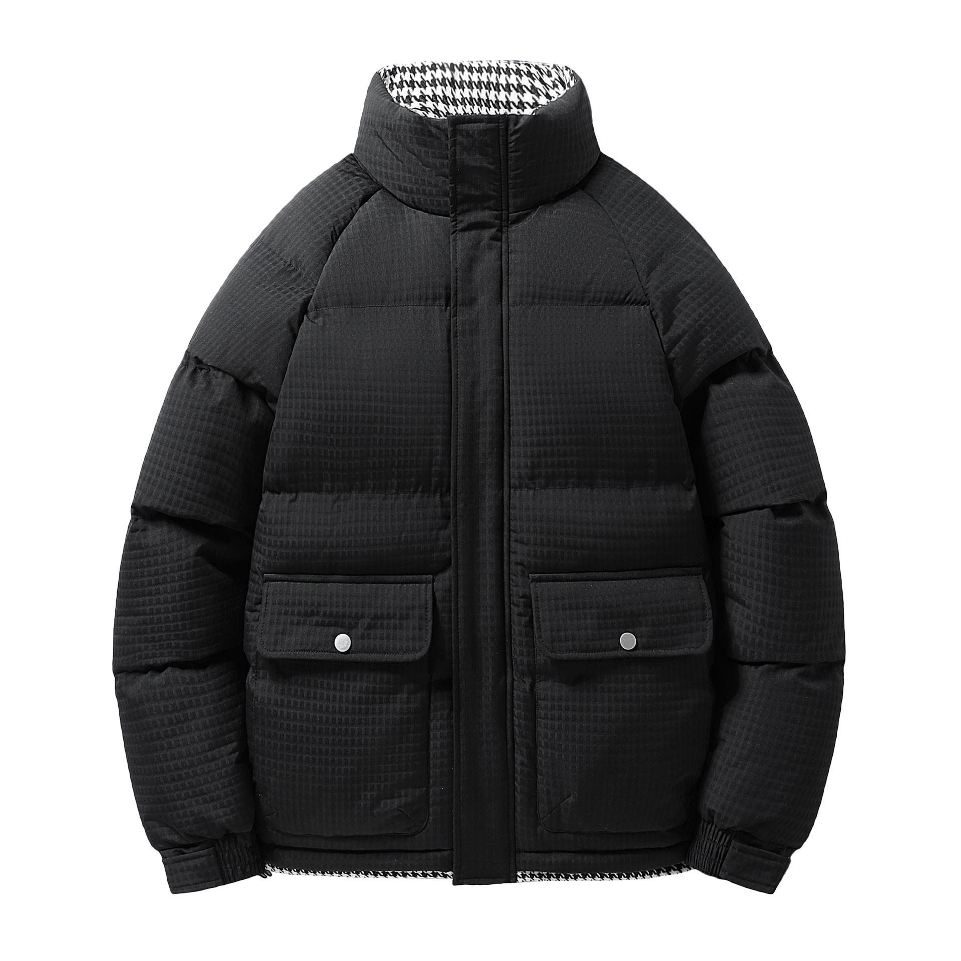 

Мужское зимнее хлопковое пальто, мужская куртка, ветрозащитное и теплое, воротник-стойка, повседневное хлопковое пальто в гонконгском стиле, модный мужской бренд 5XL