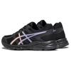 Asics Gel-Contend 4 Comfortable Fabric Low-Top Running Shoes Women sneaker Black Purple T8D9Q-012