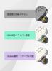 Yinyoo KBEAR Lark Earphones, Noise-Canceling Stereo In-Ear Monitors, Chinese-Made, Ear-Hook, In-Ear, Wired, 2-Pin Silver-Plated Earbuds for