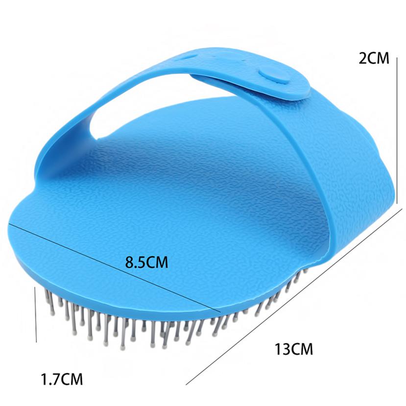 Grooming Supply Massaging Comb Pet Bath Brush 1Pc For Hair Fur Washing Brushes Needle Comb