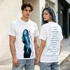 KAROL G NO ME ARREPIENTO DE SENTIR TANTO T-Shirts Baumwolle Kurzarm Damen Herren T-Shirt Grafikdruck Merch Lässige Unisex T-Shirts