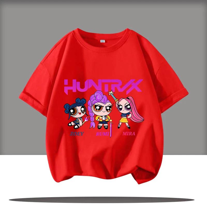 Derpy Tiger Kpop Demon Hunters Shirt for Kids Baby Girl Men Women T Shirt Cute Tiger Cartoon Clothes 2025 Hot Movie Print Soft