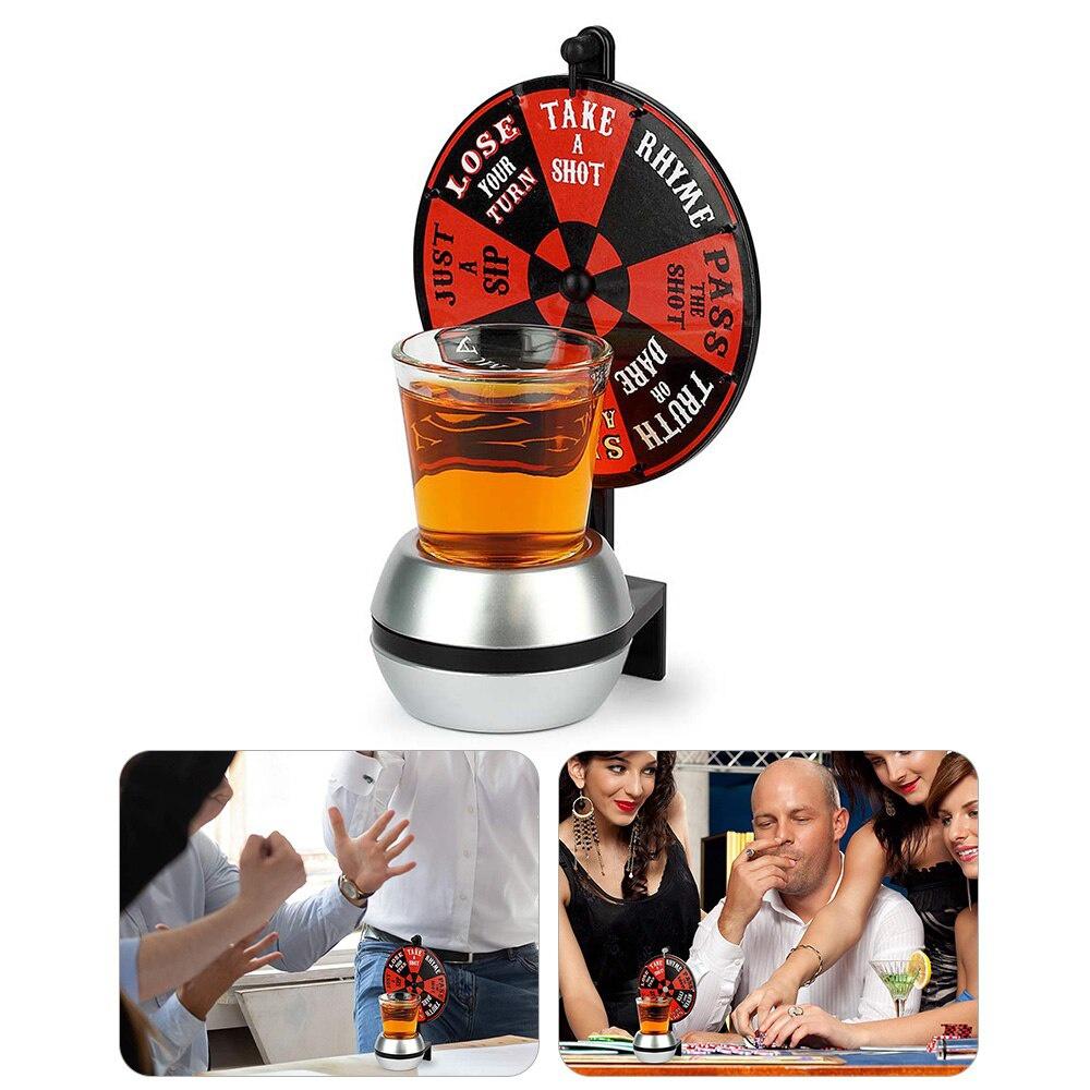 Buy Spin Wheel Bottle Rotary Table Glass Bar Drinking Entertainment Tool  Drink Funny Toys for Home Party Bar Drinking Game Equipment at affordable  prices — free shipping, real reviews with photos — Joom