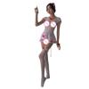 Fun Lingerie, Sexy And Sweet Uniform , Sexy Mesh Dress And Stockings Set