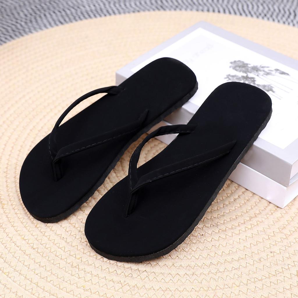 Women Shoes Flat Flip Flops Fashionable Soft Sole Outdoor Beach Flip Flops Womens Plush Slippers Comfy Slippers For Women