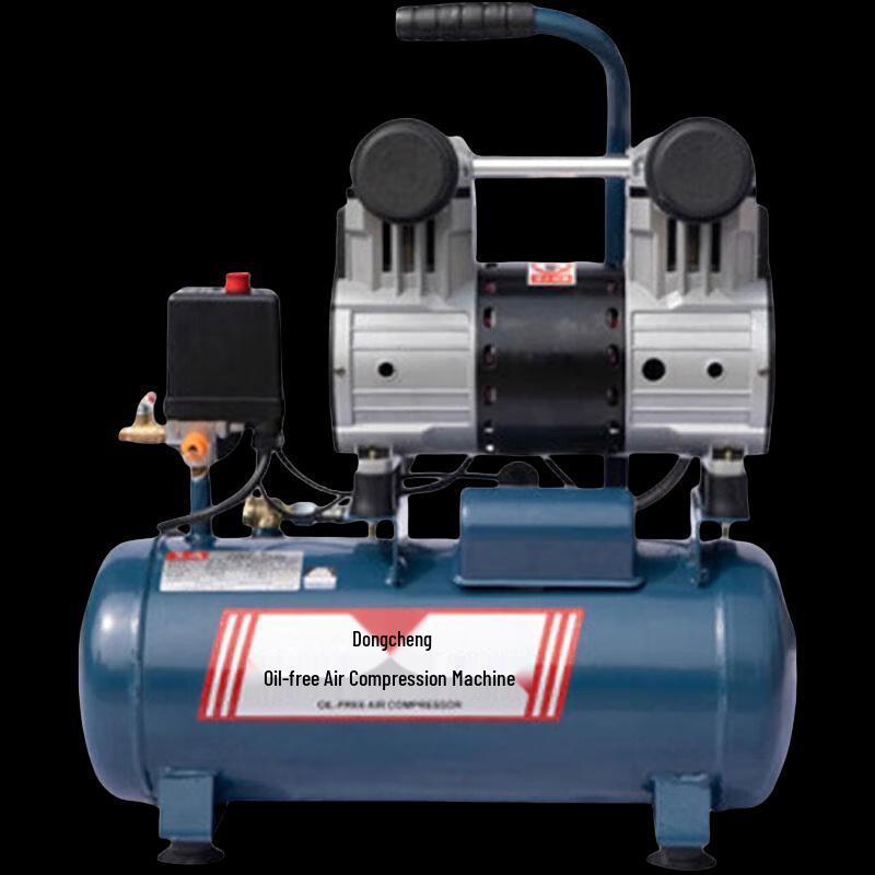 Dongcheng Oil-Free Air Compressor CN Plug (adapter Included)