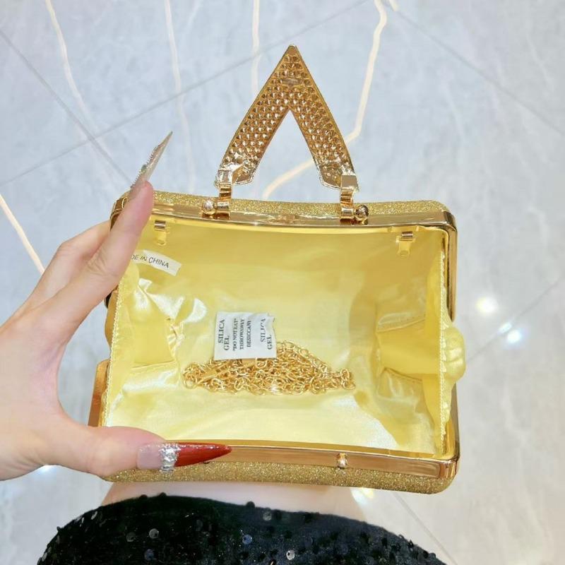 Elegant Evening Clutch: Versatile and Sophisticated Luxury-inspired Fashionable Crossbody Bag