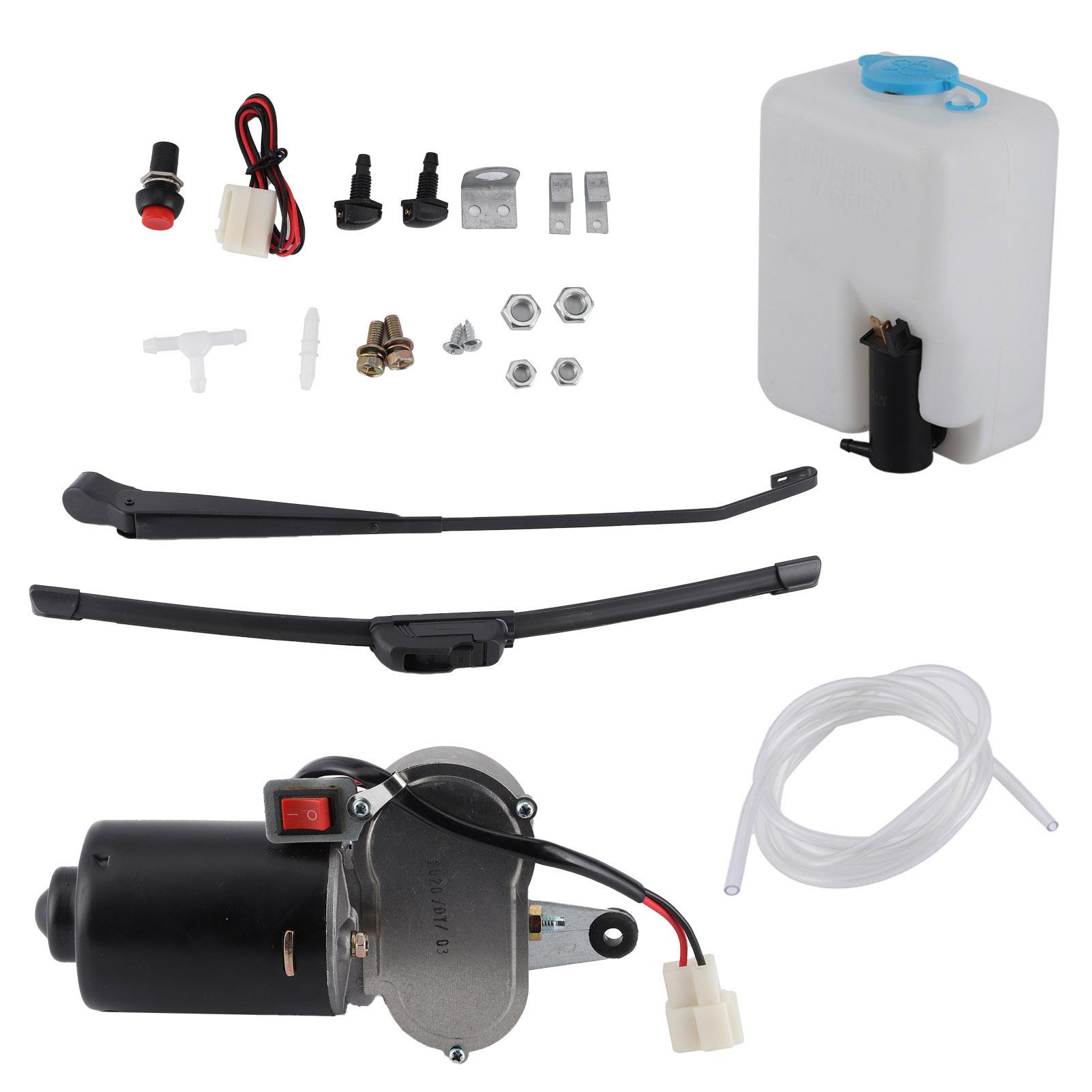 Electric Windshield Wiper Assembly Kit Motor