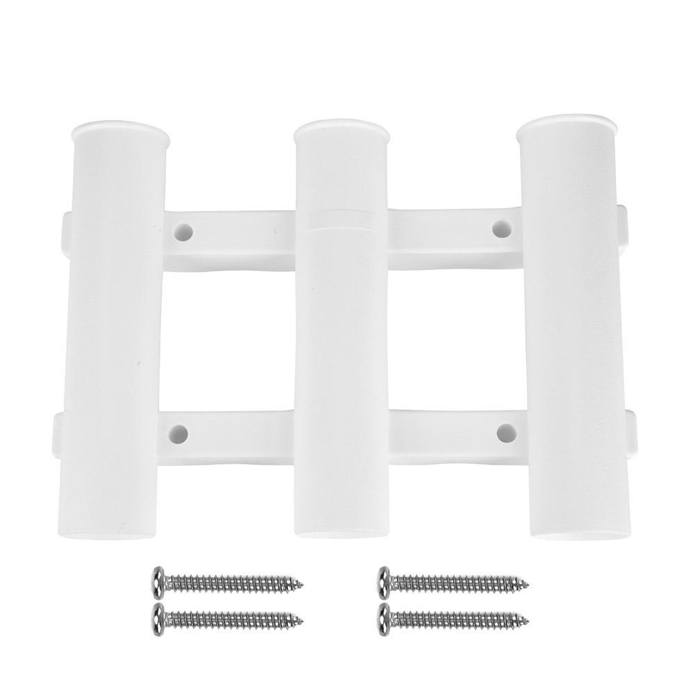 Boat Fishing 3 Tube Rod Holder Bracket Rack Pole Tube Mount Tool Accessory