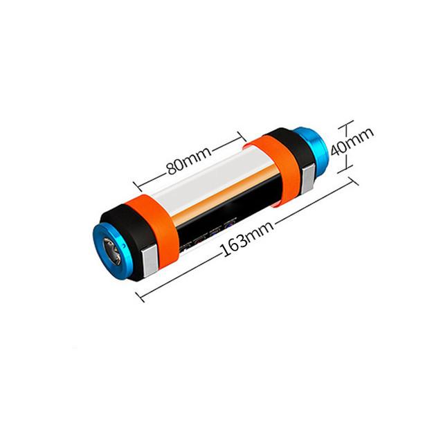 USB Rechargeable IP68 Waterproof LED Camp Light Emergency Camp Portable Lantern Flashlight Multi-Functional Magnetic Lamp